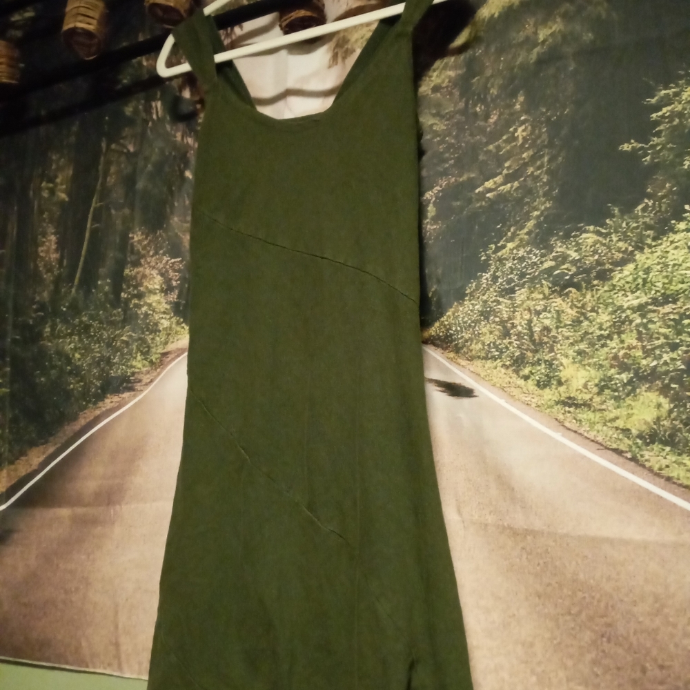 Nomads Hempwear Green Dress